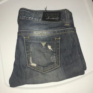 *donated*. Guess distressed jeans. Size 28.